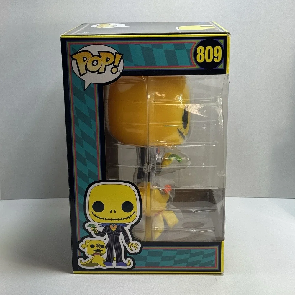 Funko Pop nightmare before christmas blacklight full set 809, 807, 71, 39, 16 15